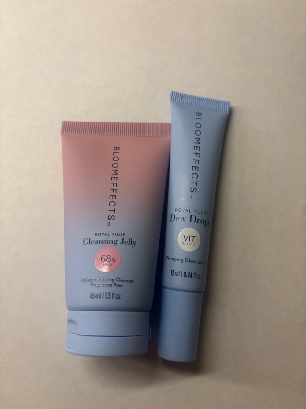 Bloomeffects Royal Tulip Dew Drops Plumping Glow Serum & Cleansing Jelly